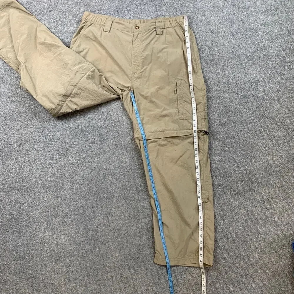 The North Face Pants Mens XL Stow Pocket Convertible Zip Off Cargo Shorts Hiking